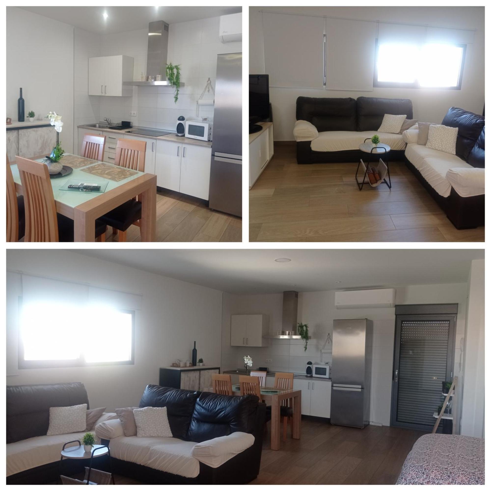 Loft para 2 personas con cocina americana con gran luminosidad, TV 42, cama de matrimonio con colchón de buena calidad, dos sofás grandes y comodos , con baño con plato de ducha,chimenea interior y 2terrazas de unos 50 metros y barbacoa exterior,pre Herencia Esterno foto